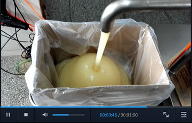 人造奶油自動稱量錄像